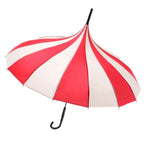 Red and Cream Pagoda Umbrella / Parasol | Angel Clothing