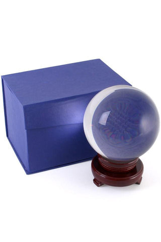 Crystal Ball 13cm with Stand | Angel Clothing