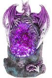 Crystal Cave LED Dragon Purple Small | Angel Clothing