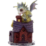 Cute Green Baby Dragon on Cottage A | Angel Clothing