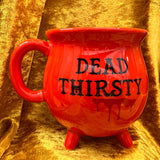 Dead Thirsty Cauldron Mug | Angel Clothing