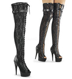 Pleaser DELIGHT-3025ML Boots | Angel Clothing