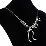 Steampunk Dinosaur Skeleton Necklace | Angel Clothing