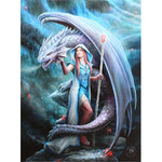 Anne Stokes Dragon Mage Picture | Angel Clothing