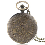 Dragon Steampunk Pocket Watch on Necklace Chain | Angel Clothing