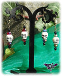 Dragophelion Designs Bronze Halloween Skull Earrings - 2 Colours | Angel Clothing