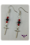 Dragophelion Designs Gothic Dagger Earrings | Angel Clothing