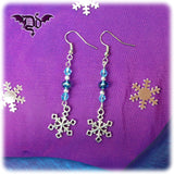Dragophelion Designs Winter Frost Snowflake Earrings | Angel Clothing