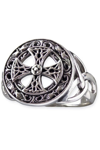 Echt etNox Celtic Cross Ring | Angel Clothing