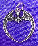 Echt etNox Bat Pendant Silver | Angel Clothing