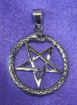 Echt etNox Snake Pentagram Silver | Angel Clothing