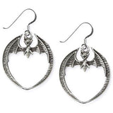 Echt etNox Bat Earrings Sterling Silver | Angel Clothing