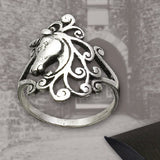 Echt etNox Unicorn Ring Sterling Silver | Angel Clothing