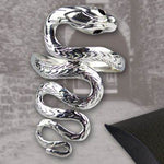 Echt etNox Big Snake Ring Sterling Silver | Angel Clothing