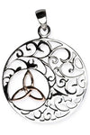 Echt LuxXL Sterling Silver Trinity in Ornament Pendant | Angel Clothing