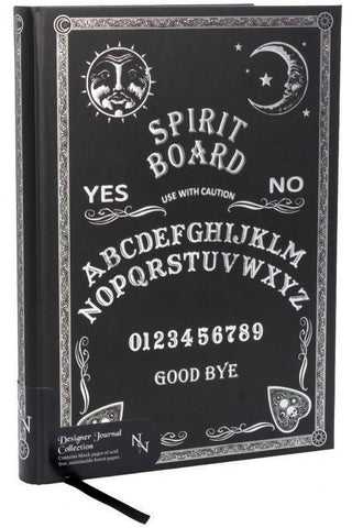 Embossed Black and White Spirit Board Journal | Angel Clothing