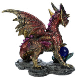Enchanted Nightmare Red Dragon Crystal Rock Soothsayer | Angel Clothing