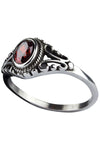 etNox Ornament Red Zirconia Ring | Angel Clothing