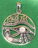 Echt etNox Eye of Horus Necklace Silver | Angel Clothing
