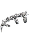 Echt etNox Metal Spine Armour Ring | Angel Clothing