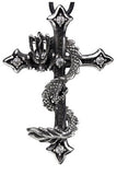 Echt etNox Dragon Cross Pendant | Angel Clothing