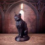 Alchemy Faust's Familiar Cat Candlestick | Angel Clothing