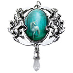 Anne Stokes Forest Unicorn Necklace | Angel Clothing