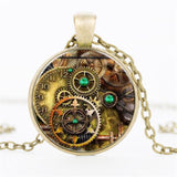 Steampunk Gears Pendant Necklace | Angel Clothing