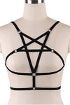 Gothic Pentagram Body Harness | Angel Clothing