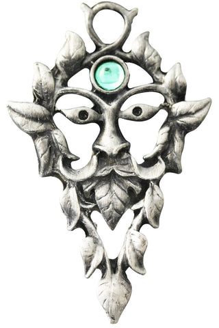 Greenwood Green Man Necklace | Angel Clothing