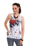 Innocent Rose Heart Lace Vest | Angel Clothing