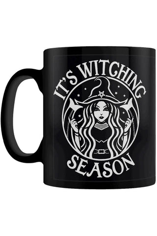 Its Witching Season Black Mug | Angel Clothing