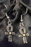 Jewels of Atum Ra Ankh Earrings | Angel Clothing