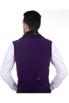 Joshua Purple Velvet Steampunk Waistcoat | Angel Clothing