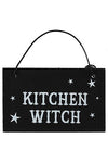 Kitchen Witch Witchy Hanging Mini Sign | Angel Clothing