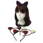 Rose Cat Ear Headband, 4 Colours | Angel Clothing