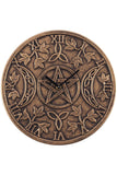 Lisa Parker Terracotta Triple Moon Clock | Angel Clothing