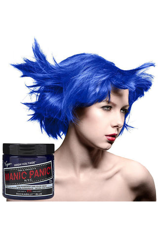 Manic Panic Rockabilly Blue Hair Dye | Angel Clothing