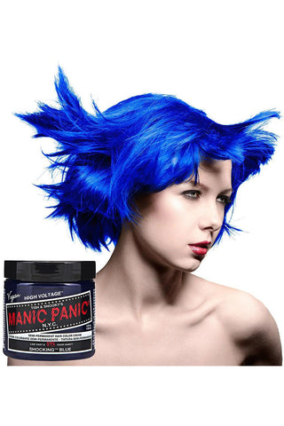 Manic Panic Shocking Blue Hair Dye | Angel Clothing
