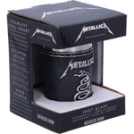 Metallica The Black Album Shot Glass | Angel Clothing