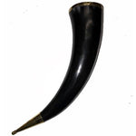 Metal Trimmed Viking Drinking Horn - Small | Angel Clothing
