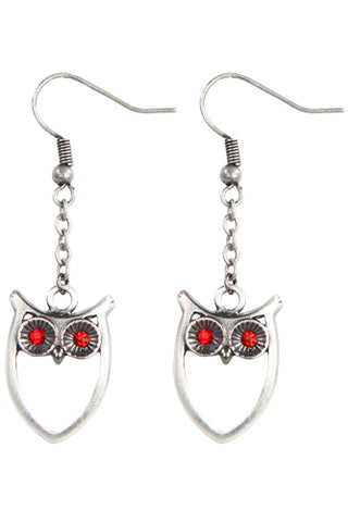 Mystica Owl Earrings | Angel Clothing