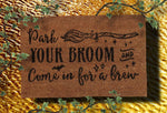 Natural Park Your Broom Doormat | Angel Clothing