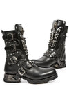New Rock Skull and Studs Motorock Boots M.MR019-S1 | Angel Clothing