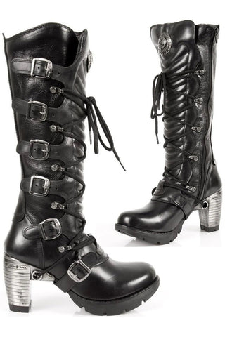 New Rock Ladies Tall Boots M.TR004-S1 | Angel Clothing