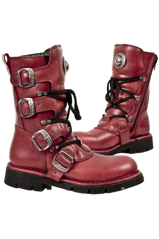 New Rocks Red New Rock Boots | UK, Europe, USA – Angel Clothing