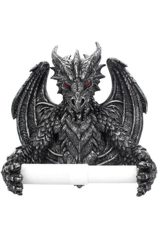 Obsidian Dragon Toilet Roll Holder | Angel Clothing