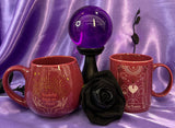 Purple Crystal Ball on Stand Small | Angel Clothing