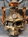 Petrol Head Steampunk Skull | Angel Clothing