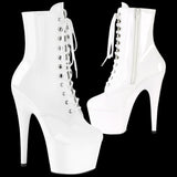 Pleaser ADORE 1020 Boots White | Angel Clothing